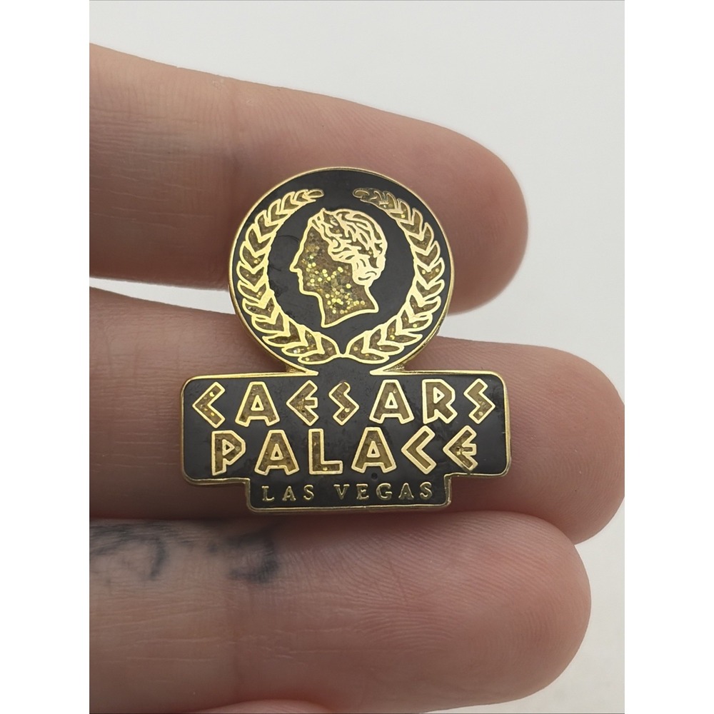 Caesars Palace Las Vegas Nevada Hotel Casino Gambling Lapel Hat Pin